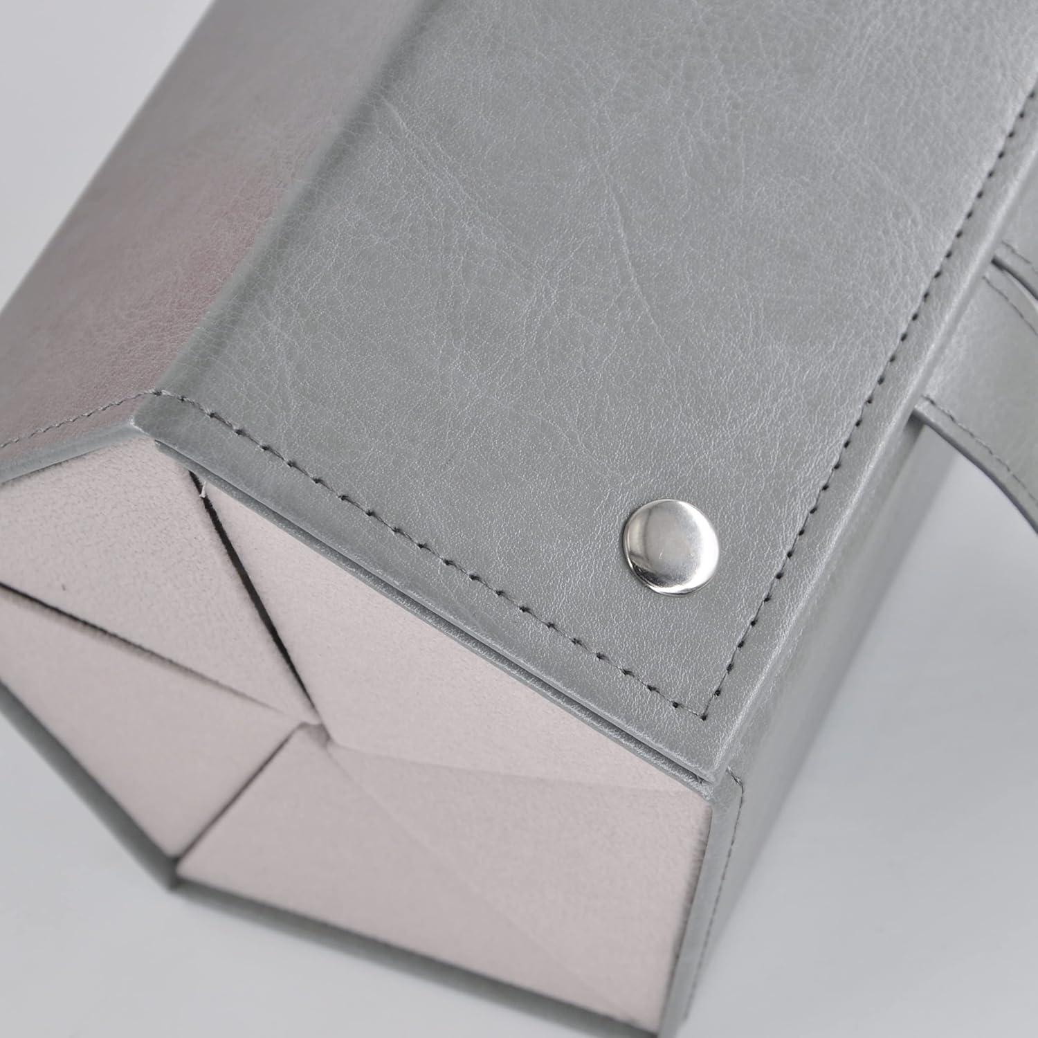 Organizador de Gafas Kenpal Plegable 5 Compartimentos Gris