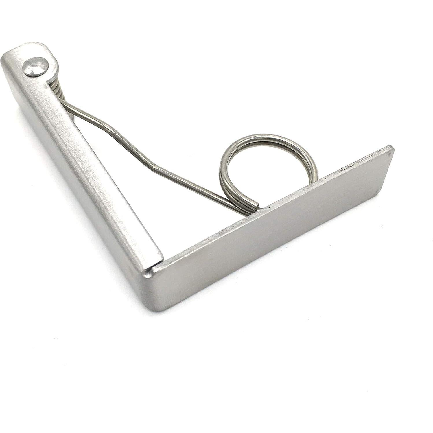 Pinzas para Manteles Latomex Acero Inoxidable 12 Piezas 7x6cm