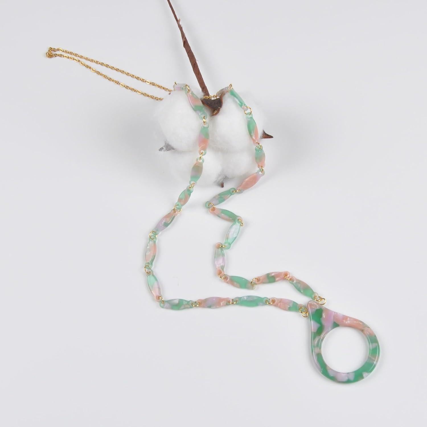 Cadena de Gafas de Sol Dorada para Mujeres 75 cm YJGQ-001