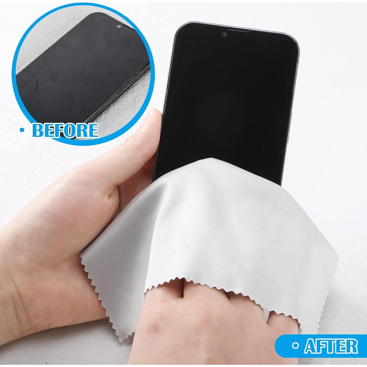 Paños de Microfibra Fabbay 200 Pcs 15x18 cm para Gafas