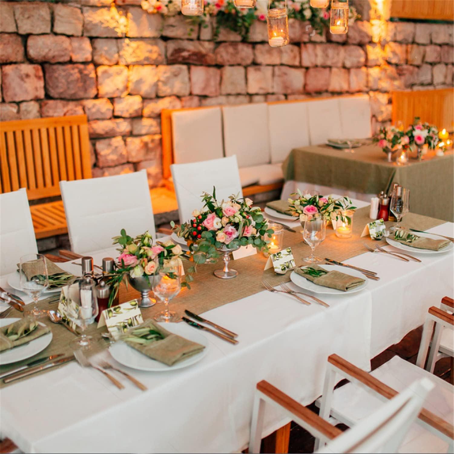 Caminos de Mesa de Arpillera B-COOL 2 Piezas 33x274 cm