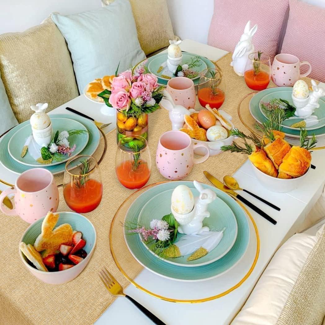 Caminos de Mesa de Arpillera B-COOL 2 Piezas 33x274 cm