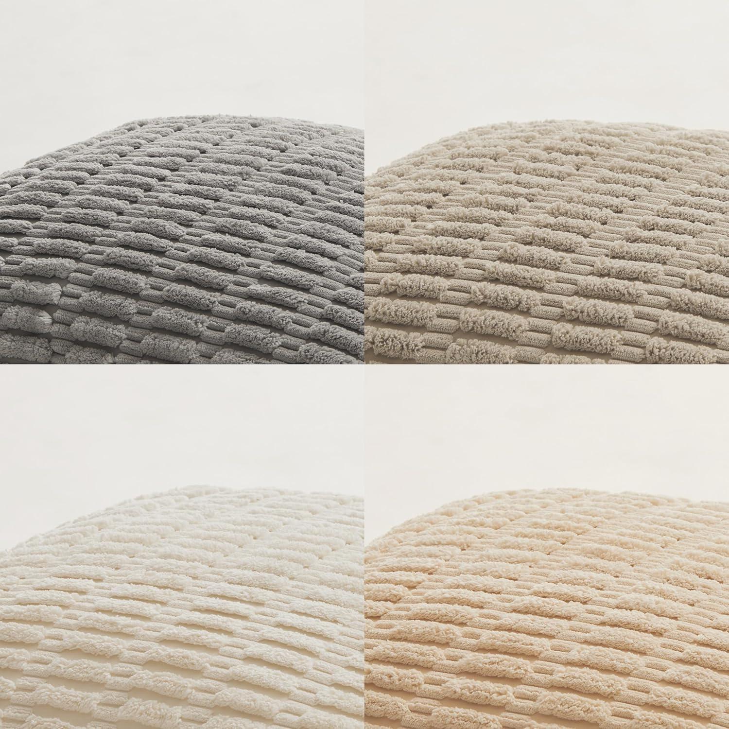 Fancy Homi 4 Fundas de Almohadas Decorativas 45x45 cm Terciopelo