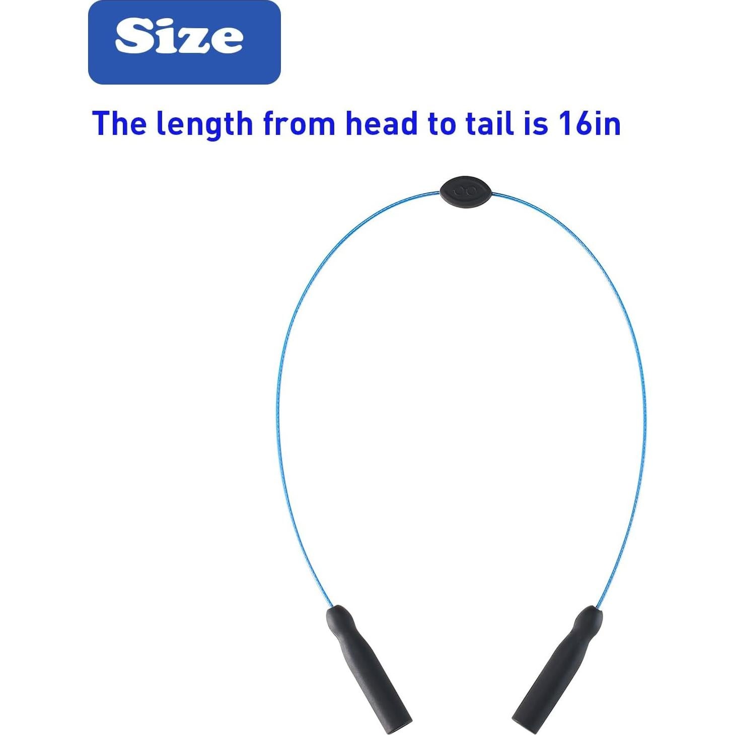 Correa para Gafas Omnful Azul 40.64 cm Unisex