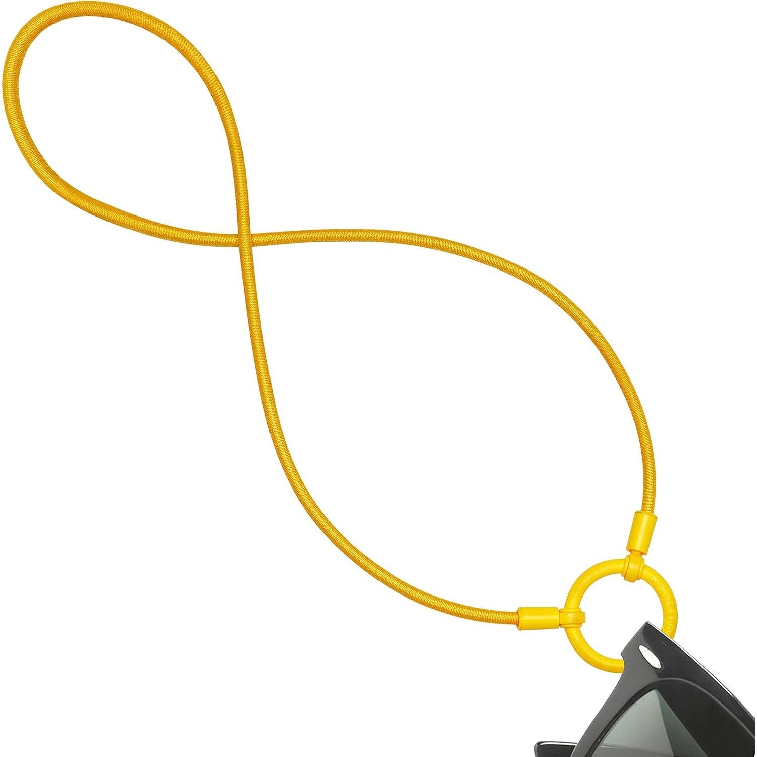 LaLoop Sportloop para Gafas | Amarillo Dorado, Duradero