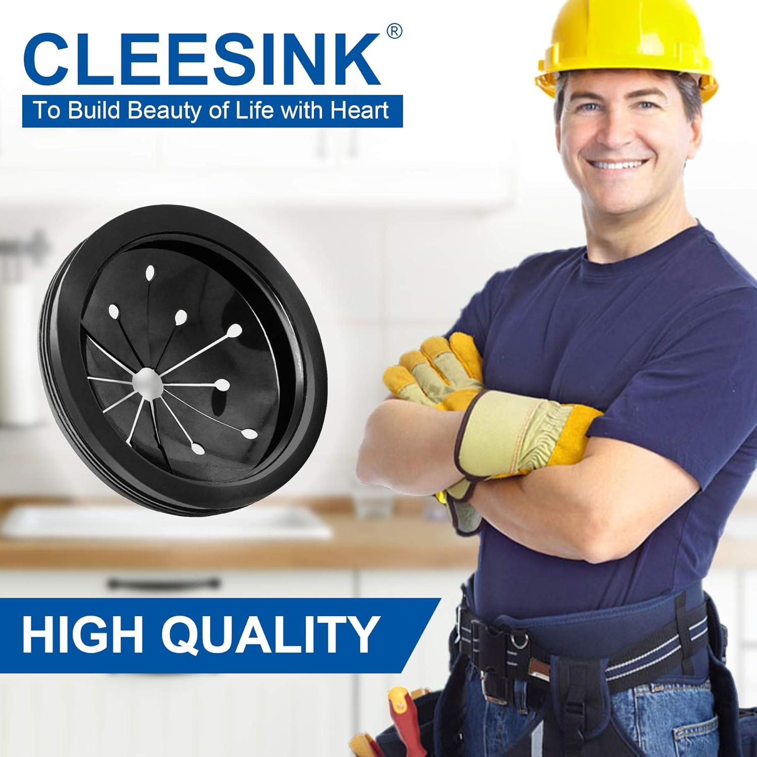 Collar de Guardia contra Salpicaduras CLEESINK 3.1" Negro