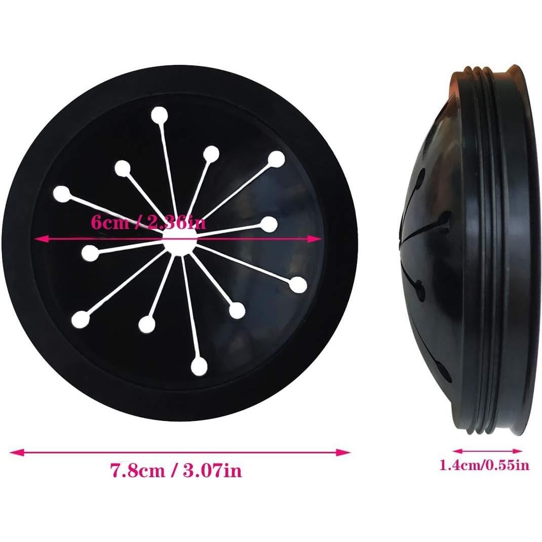 Paquete de 3 Protectores de Salpicaduras para Trituradores de Basura Topspeeder 7.87 cm