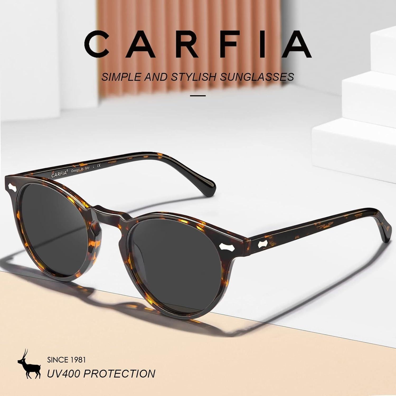Gafas de sol polarizadas CARFIA CA5288 para mujeres UV400