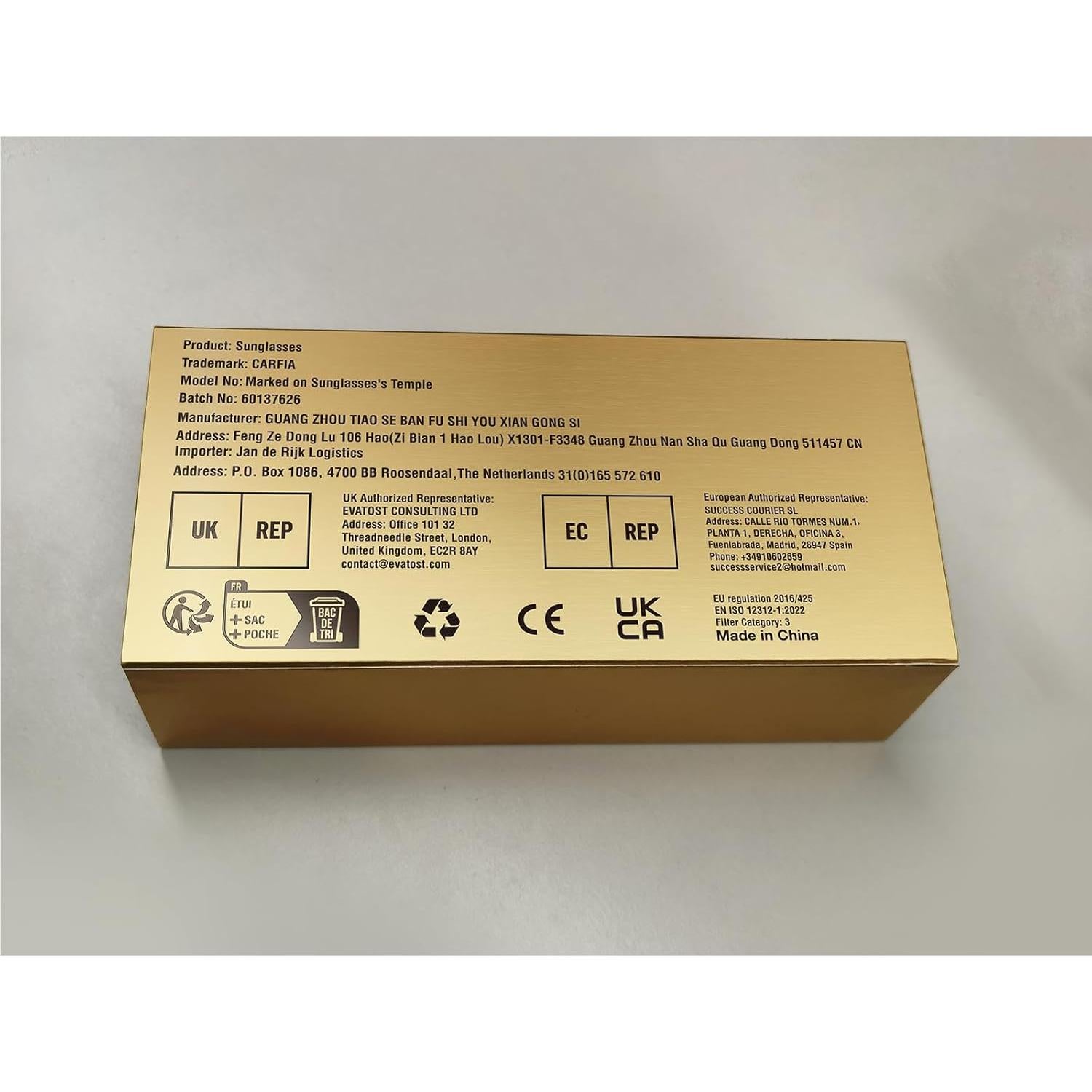 Gafas de sol polarizadas CARFIA CA5288 para mujeres UV400