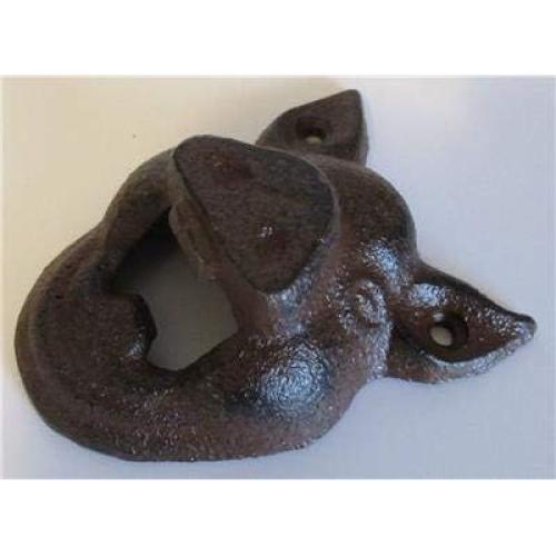 Abrebotellas de Cerdo de Hierro Fundido UD - Acabado Rústico