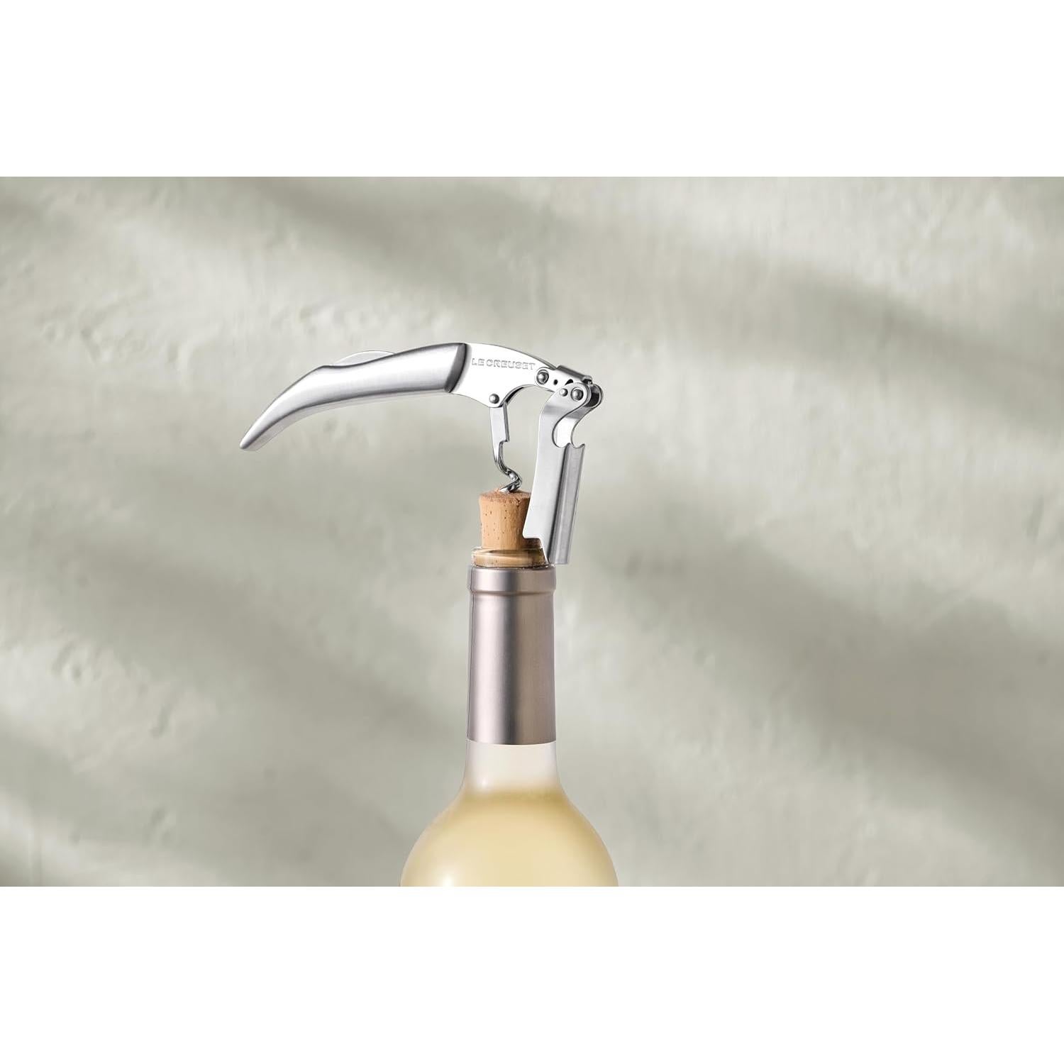Abrebotellas de Vino Le Creuset Acero Inoxidable Un Solo Paso