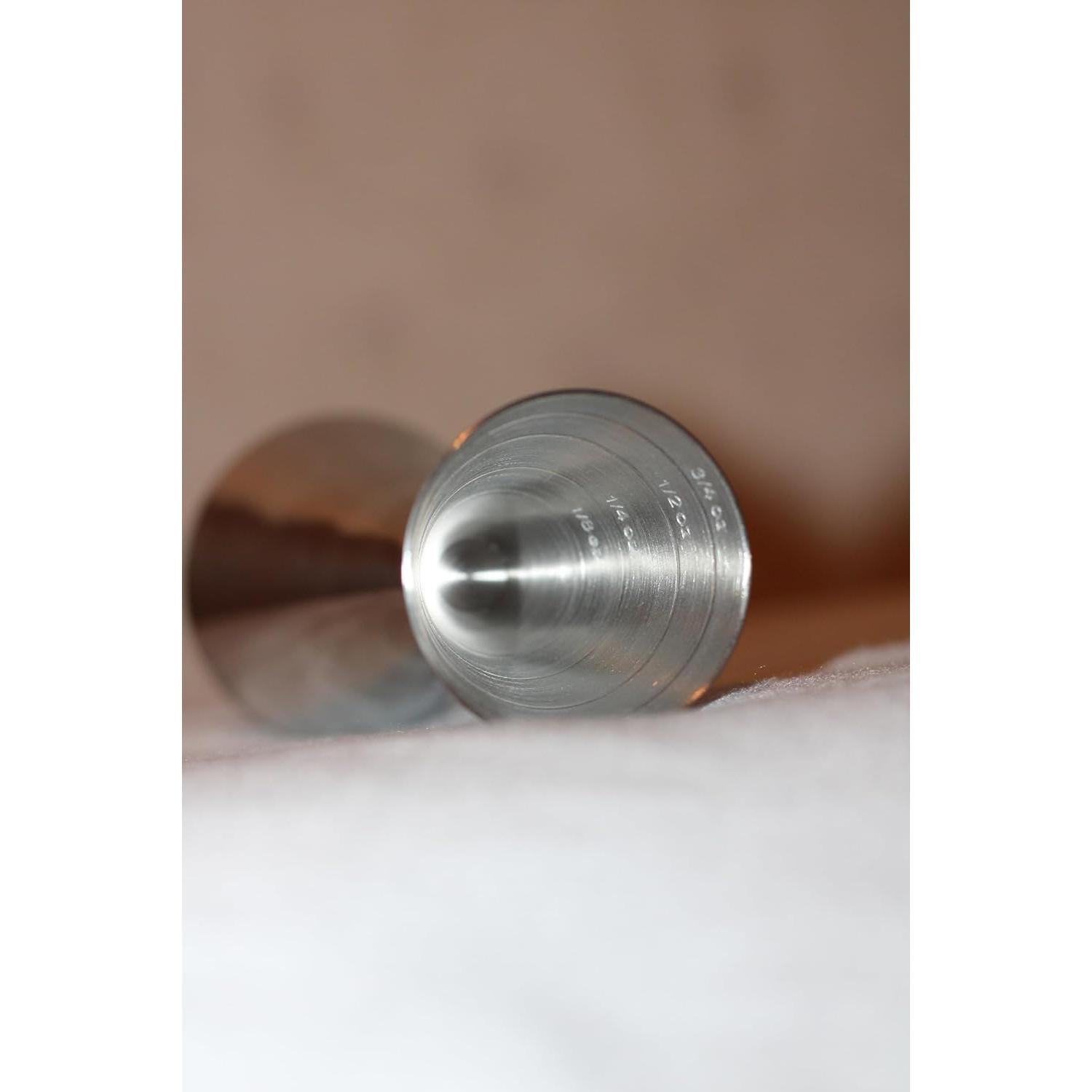 Jigger de cóctel profesional Mix&Stir 60 ml/30 ml acero inoxidable