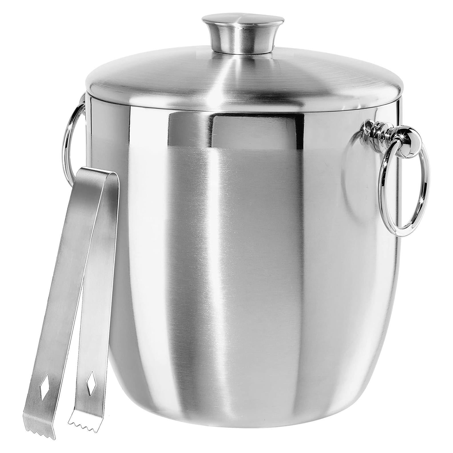 Cubo de Hielo Aislado OGGI de Acero Inoxidable 2.84L