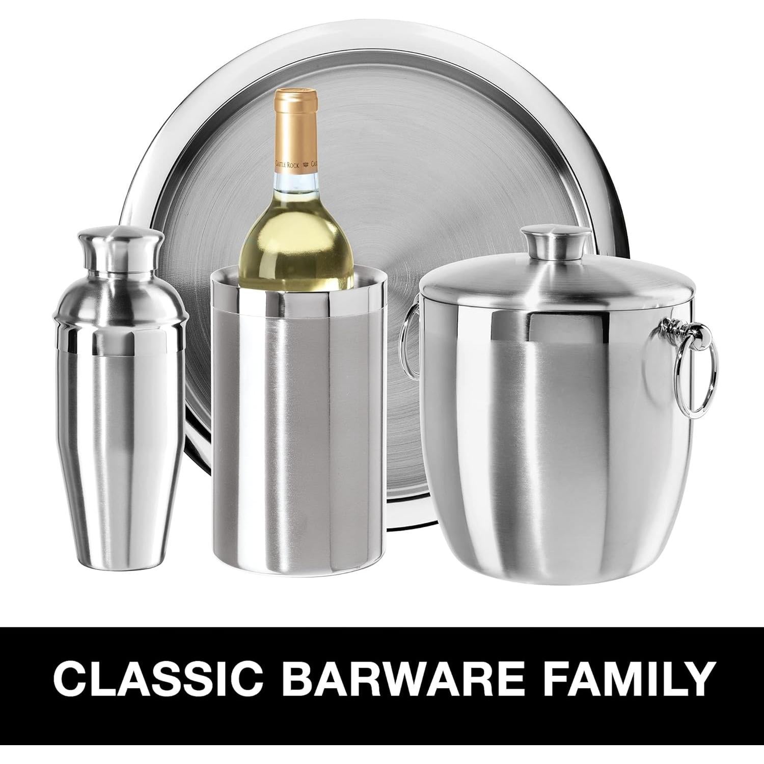 Cubo de Hielo Aislado OGGI de Acero Inoxidable 2.84L