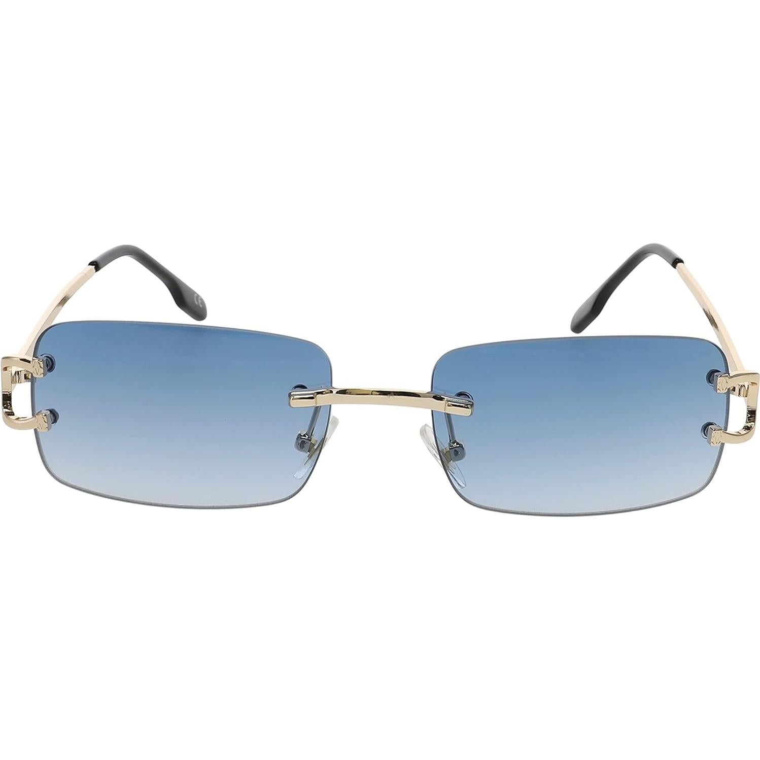 Gafas Flawless Unisex Elegantes Sin Montura Lente Claro