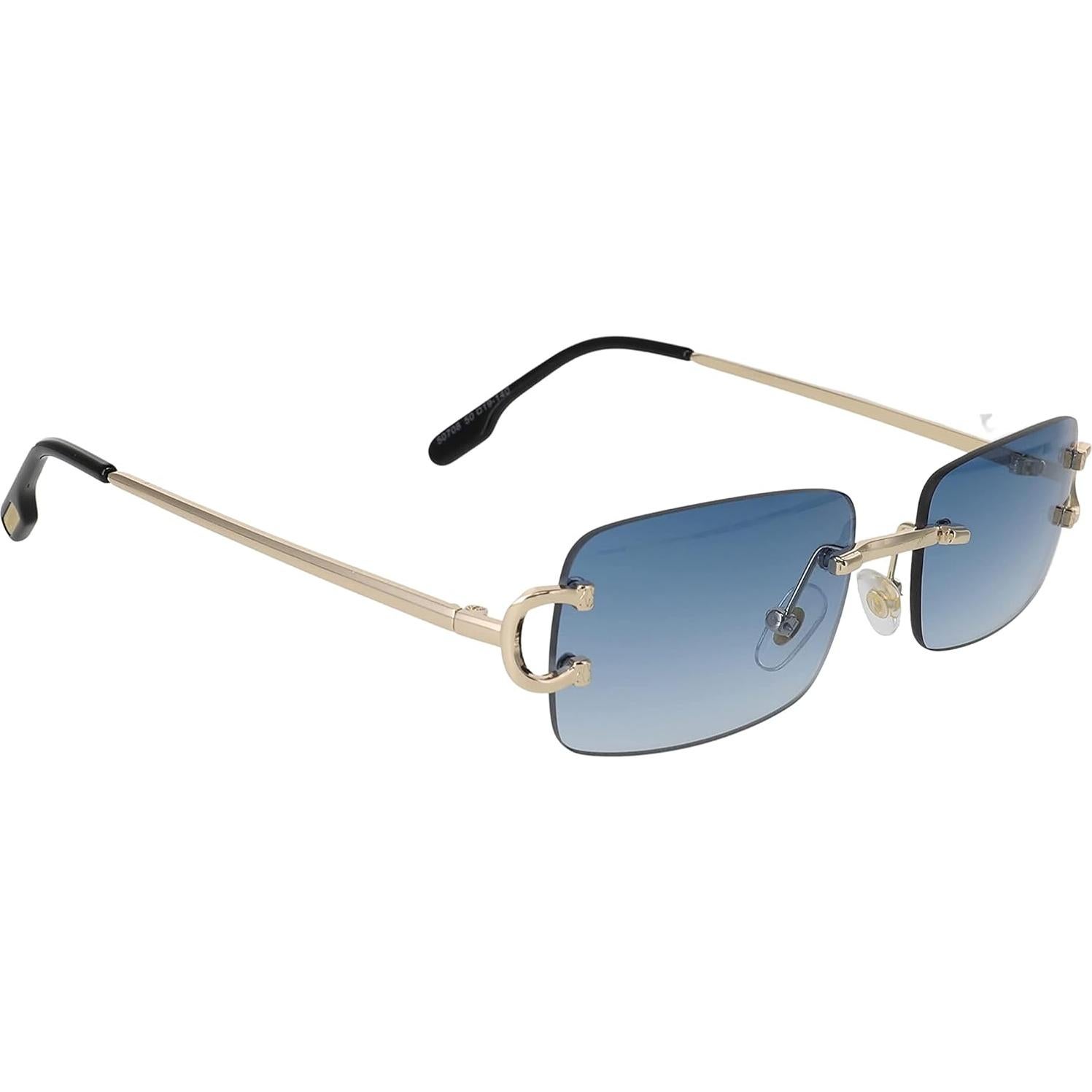 Gafas Flawless Unisex Elegantes Sin Montura Lente Claro