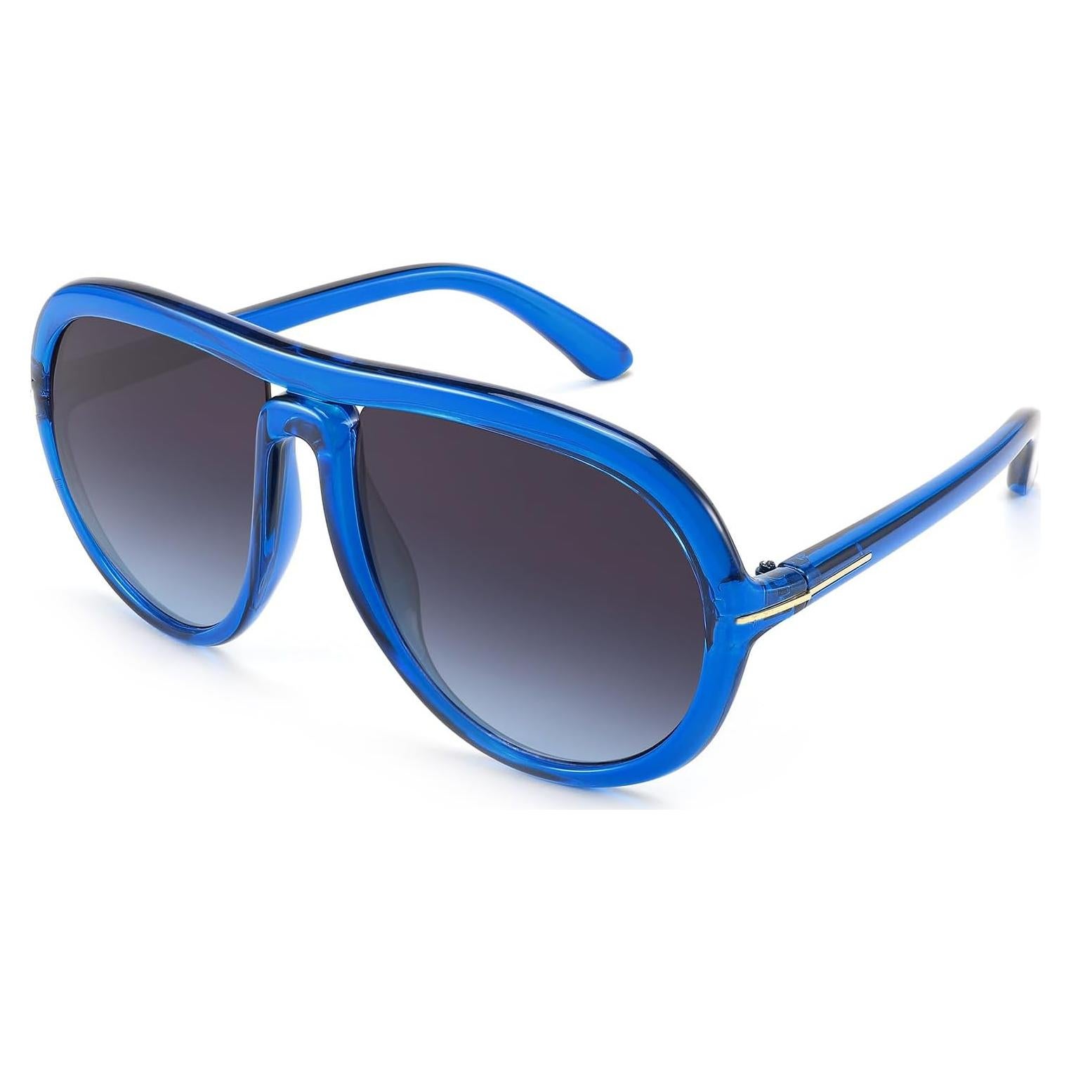 Gafas de sol aviador Karsaer unisex 60mm protección UV