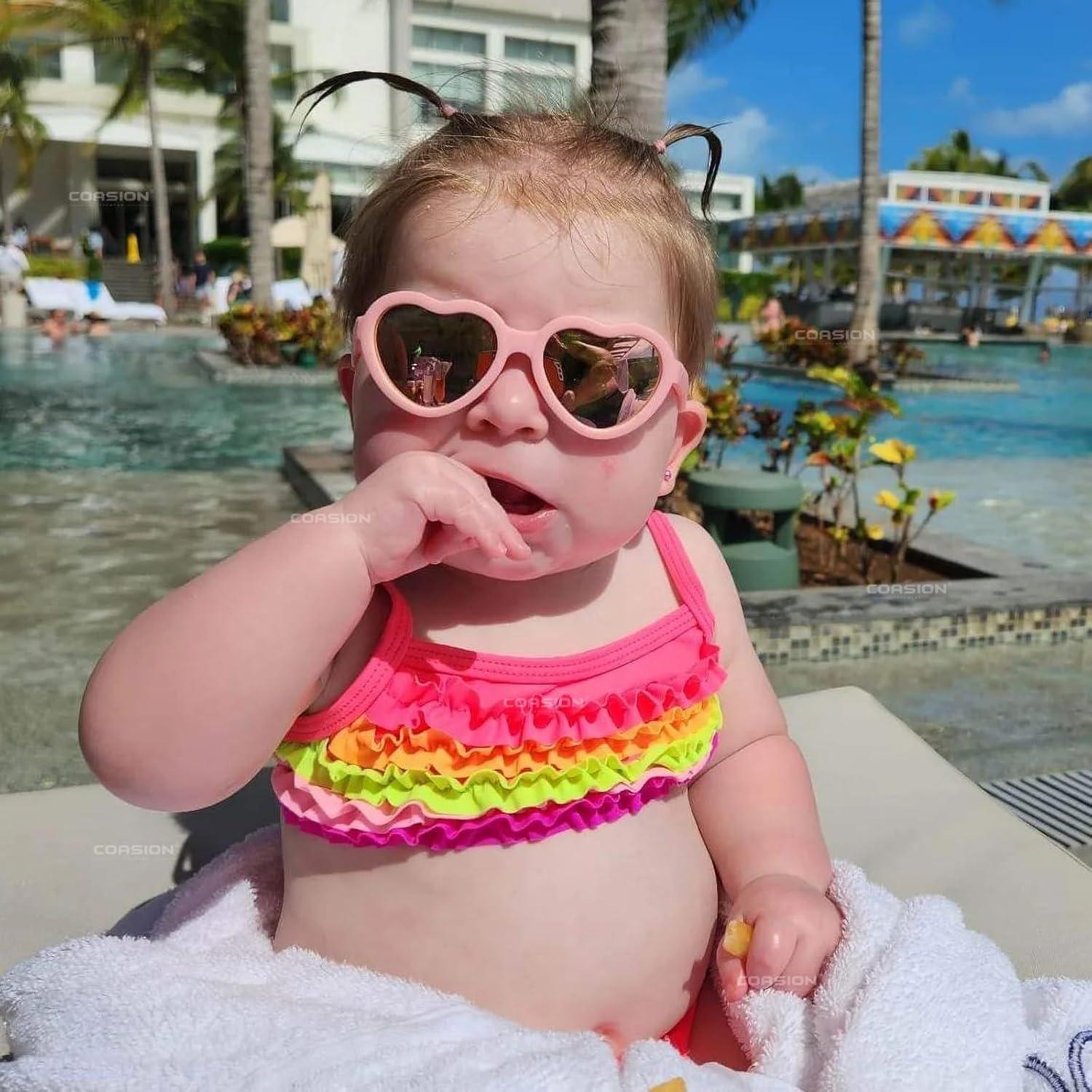 Gafas de sol polarizadas COASION para bebés 0-24 meses