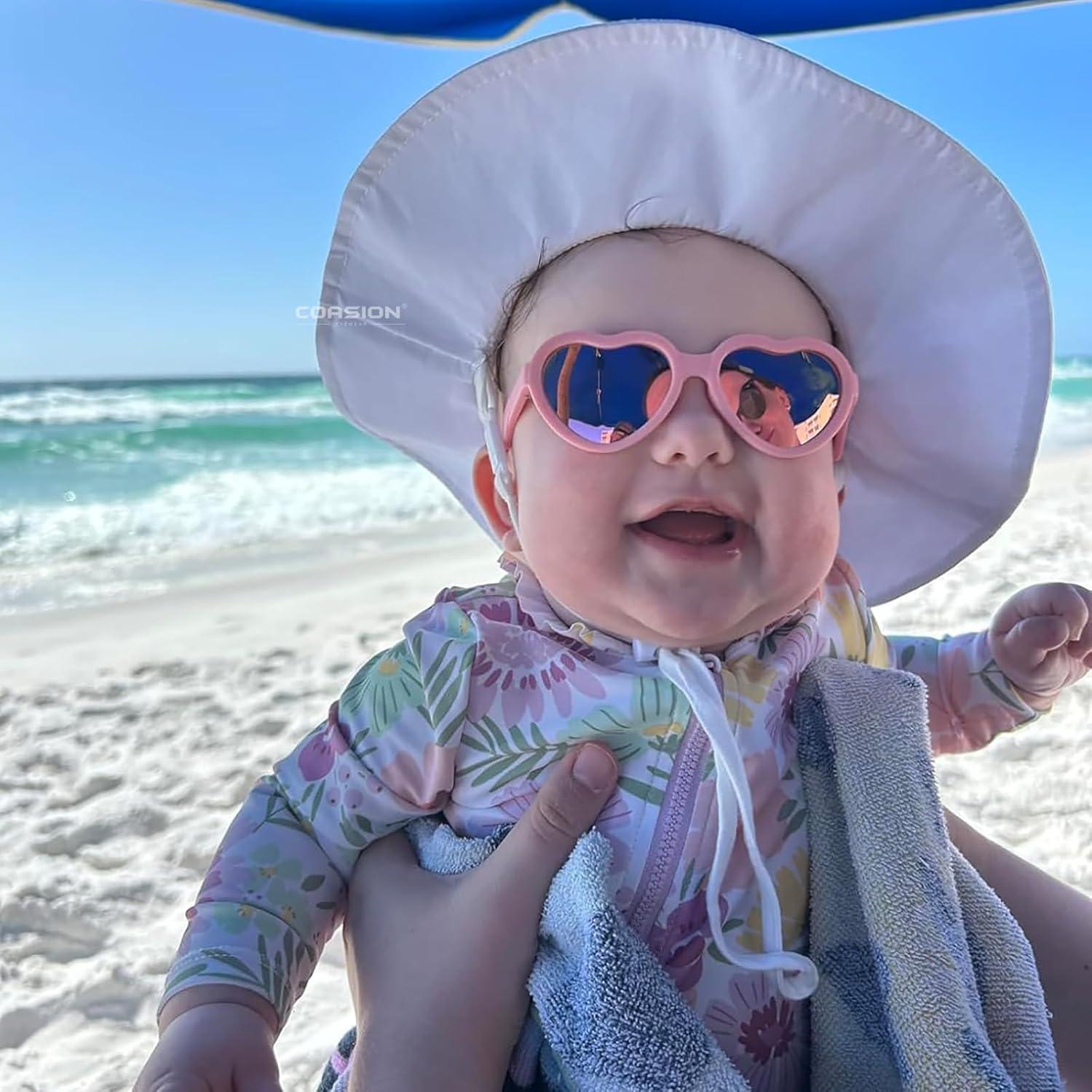 Gafas de sol polarizadas COASION para bebés 0-24 meses