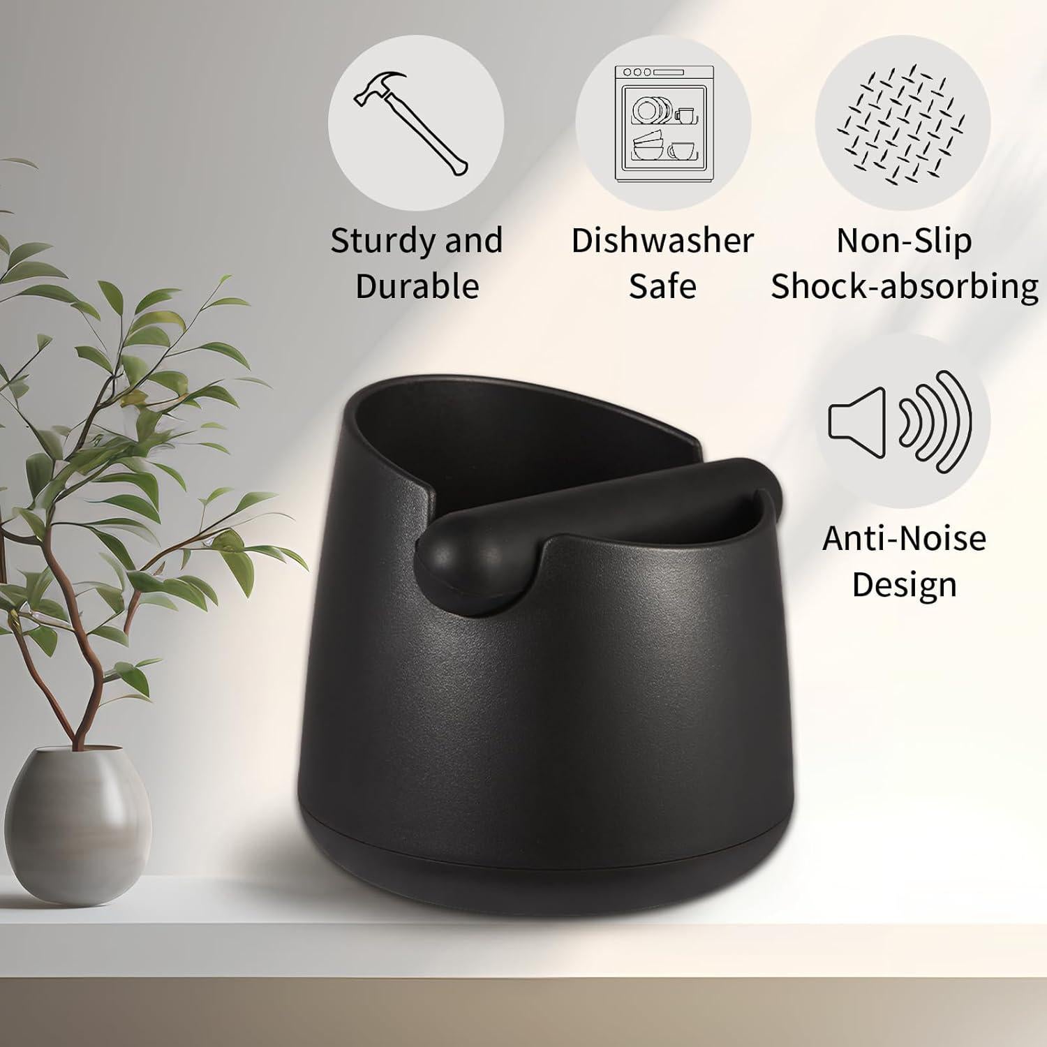 Caja de Golpe Espresso IAOSEN Antideslizante 12.4x13.5 cm