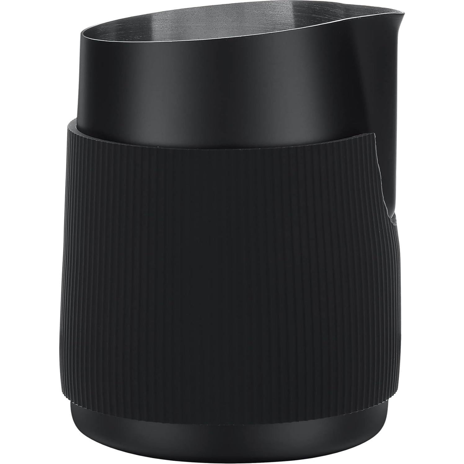 Jarra de Leche Sin Asa Normcore 600ml Acero Inoxidable Negra