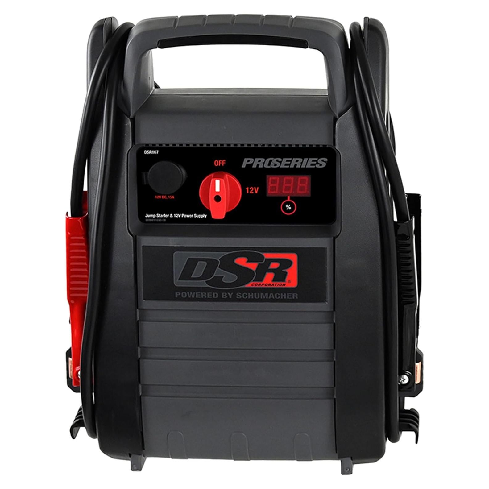 Arrancador de Salto Schumacher DSR167, 2250 Amperios, 12V