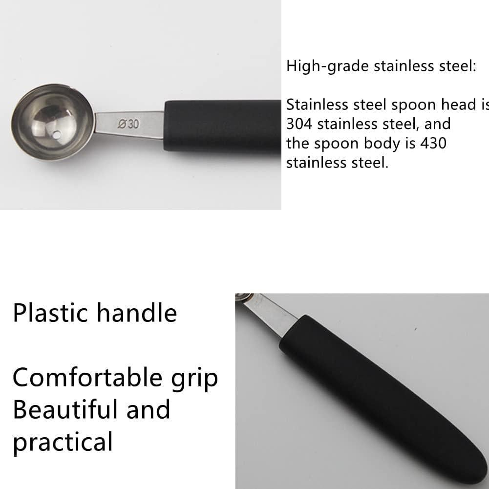 Cuchara sacabolas de melón Ebonee de acero inoxidable 15.3cm