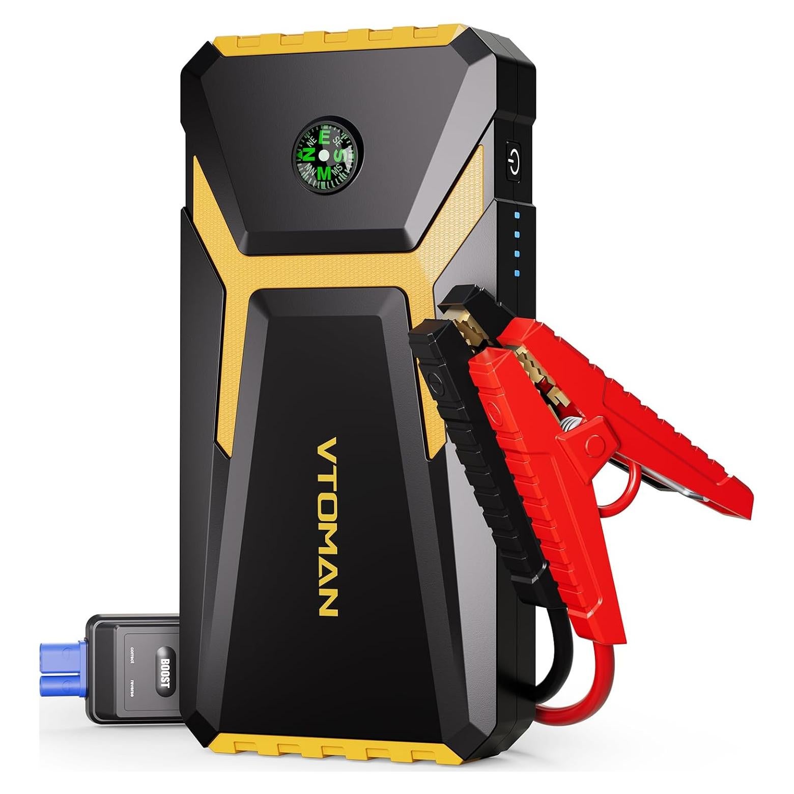 VTOMAN V6 Pro Arrancador de Batería 2000A 12V Portátil