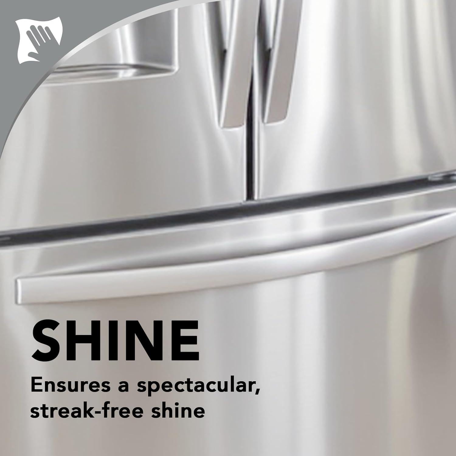 Toallitas Limpiadoras Weiman para Acero Inoxidable - 30 Unidades