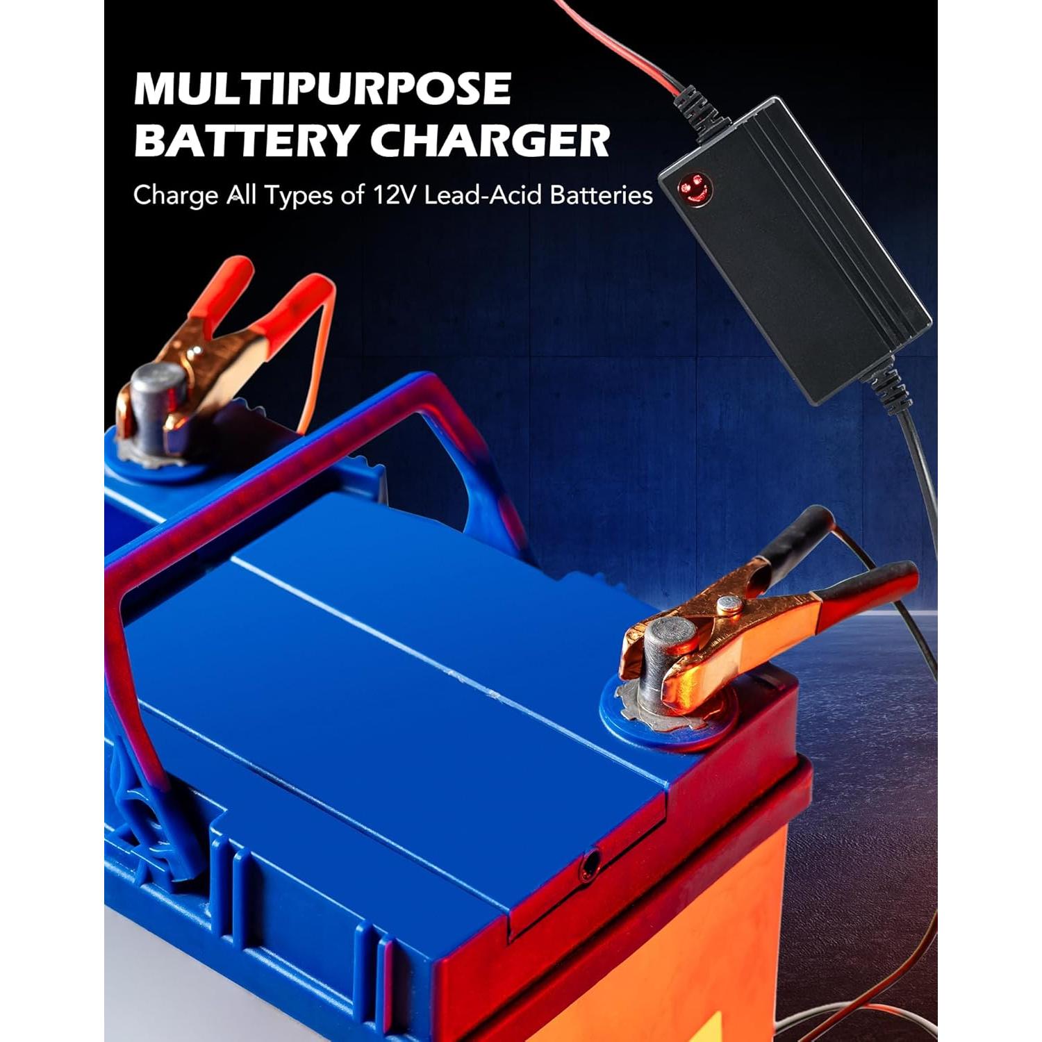 Cargador 12V Orion Motor Tech con Carga Inteligente 3 Etapas