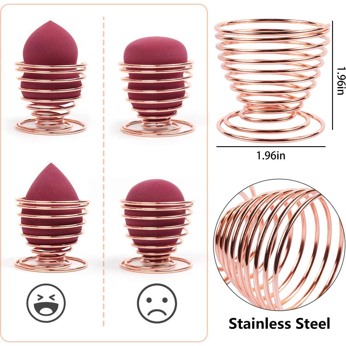 Soporte para Esponja de Belleza Yoodelife Oro Rosa - Secado y Almacenamiento