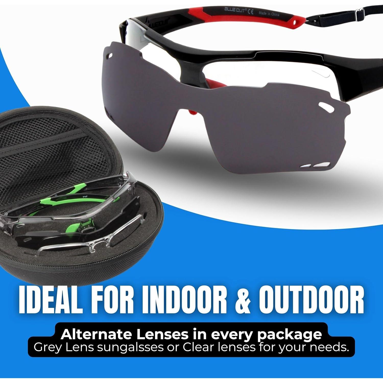 Gafas de Seguridad Deportivas BLUE CUT con Lentes Intercambiables