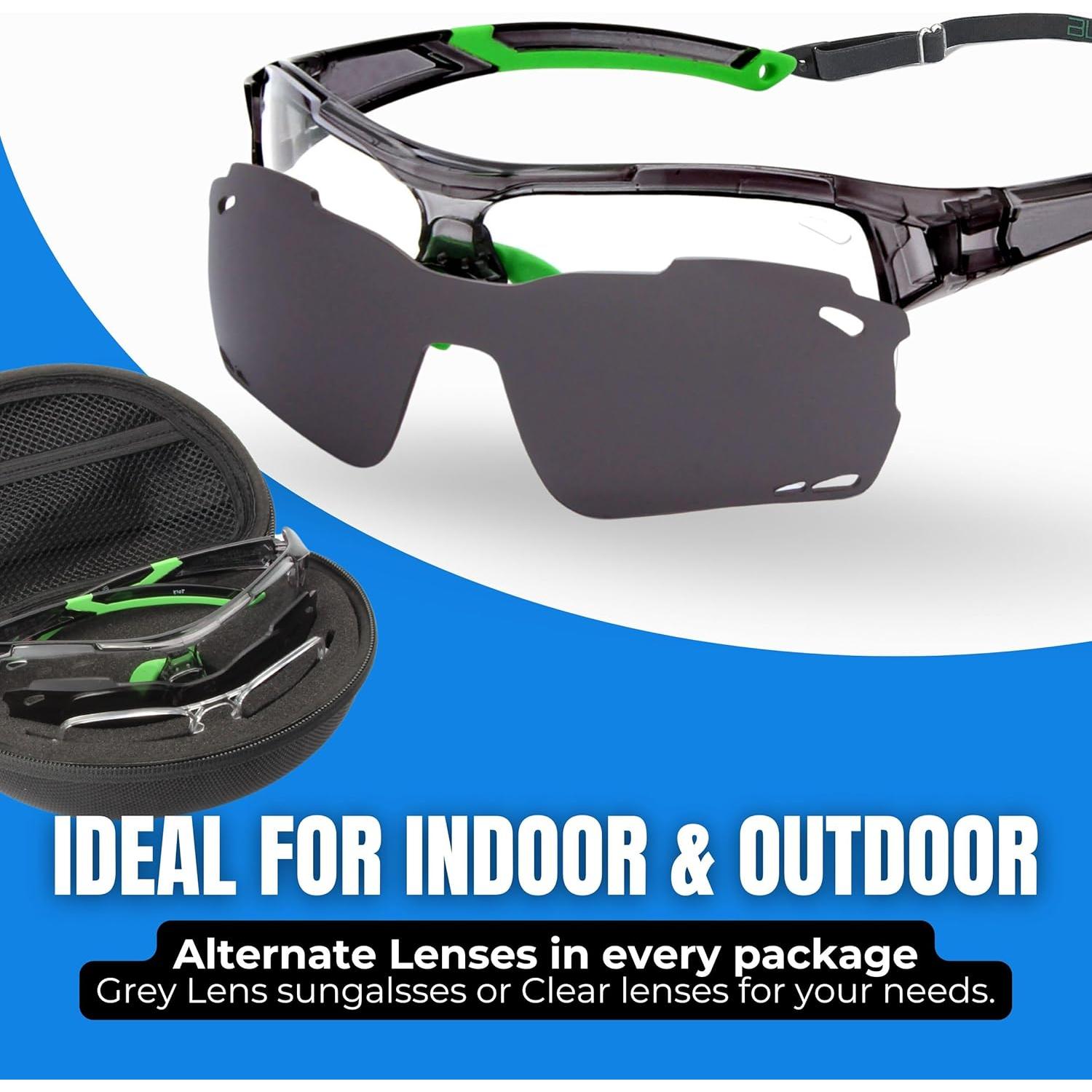 Gafas de Seguridad Deportivas BLUE CUT con Lentes Intercambiables