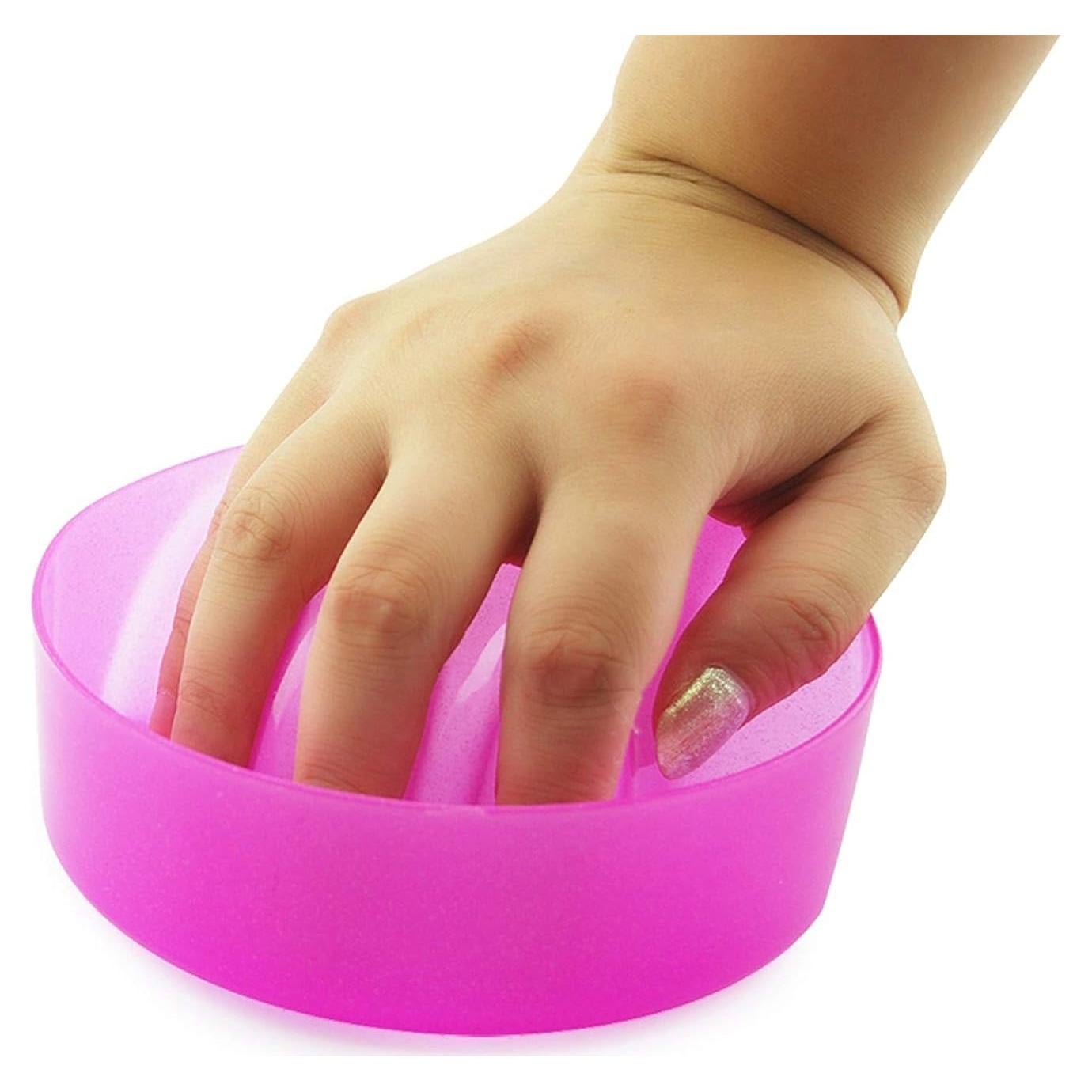 Cuenco de Remojo para Uñas KADS Rosa - Cuidado de Manos Spa