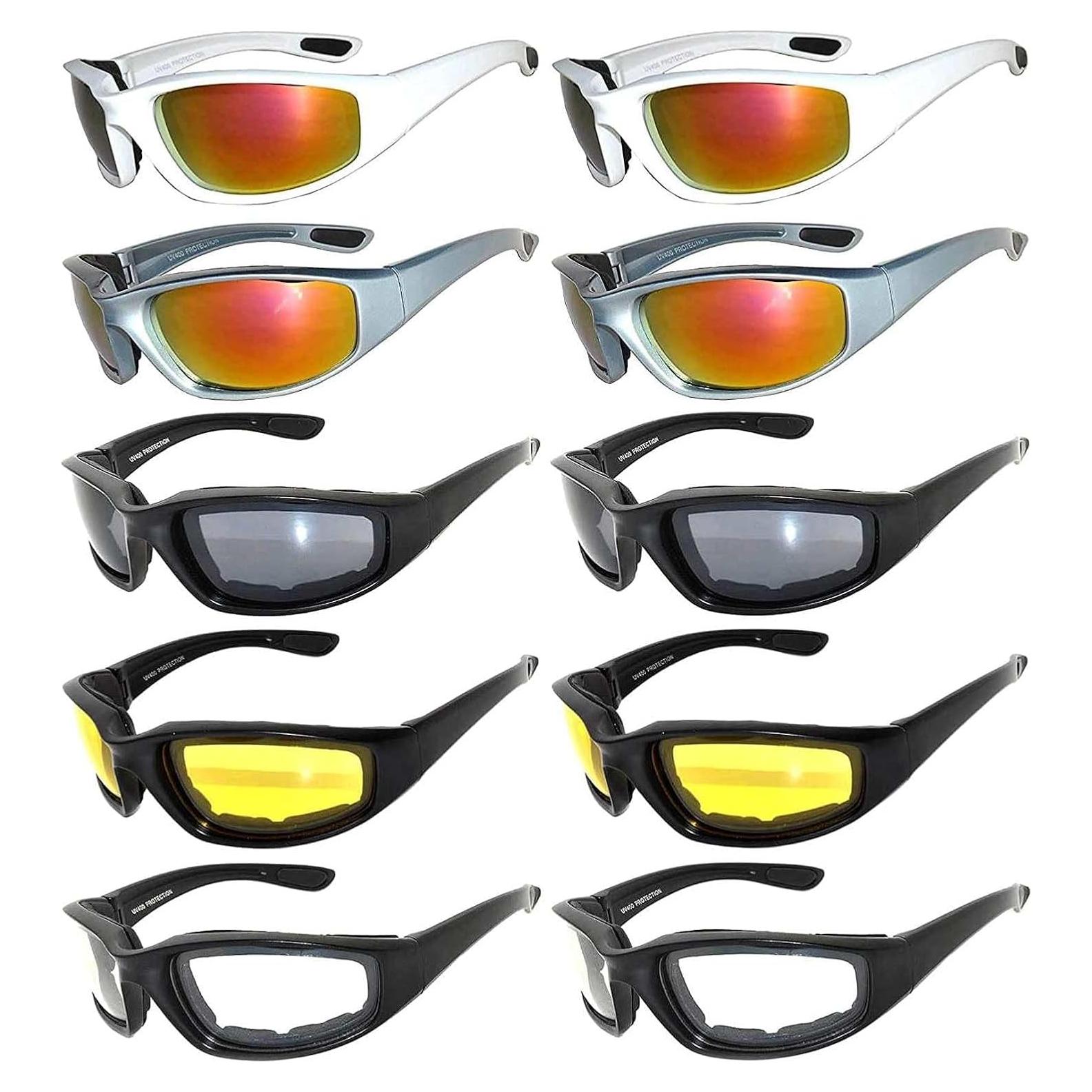 Gafas de Sol Deportivas Unisex UV400 - Paquete de 10 Colores
