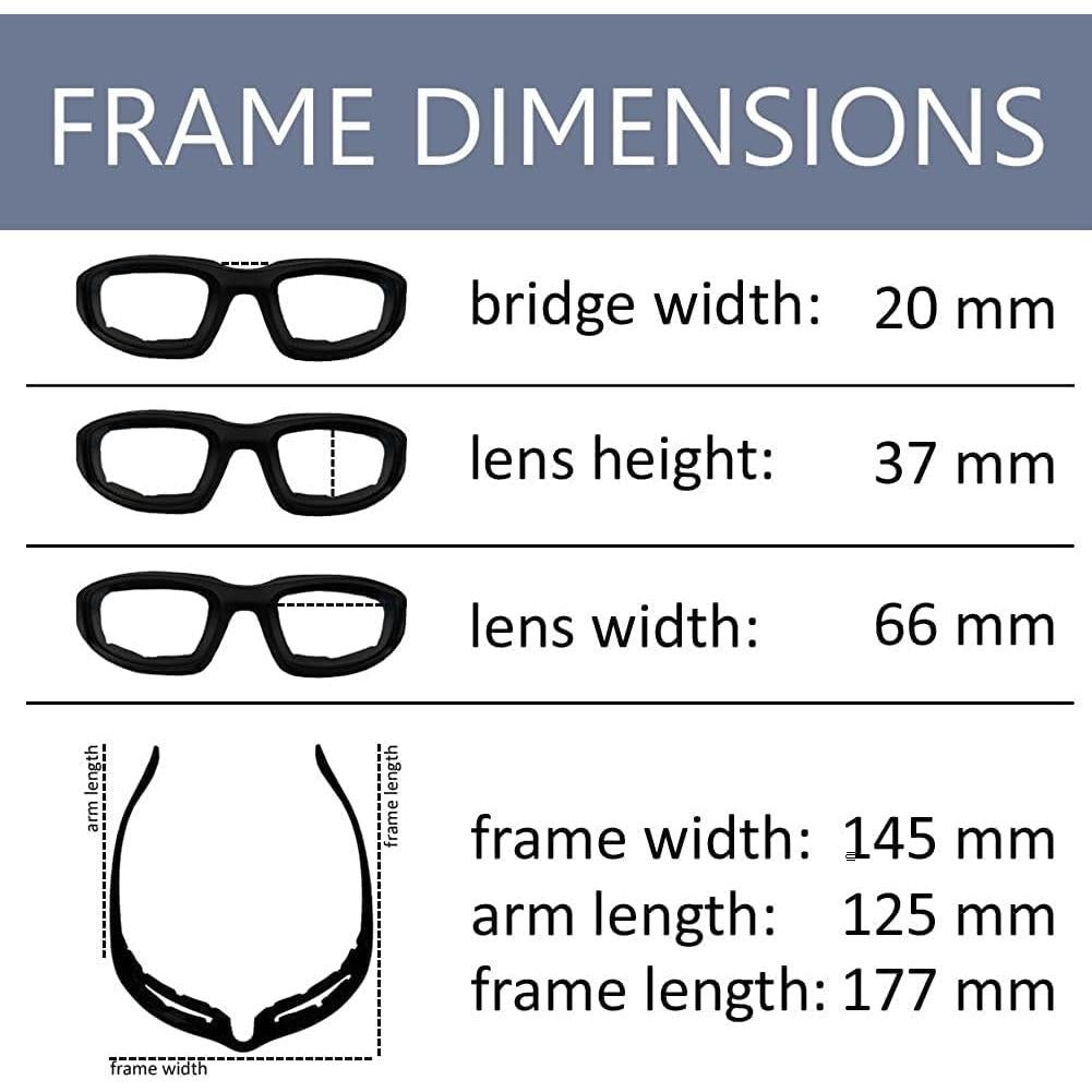 Gafas de sol deportivas UV400 - Paquete de 4 colores unisex