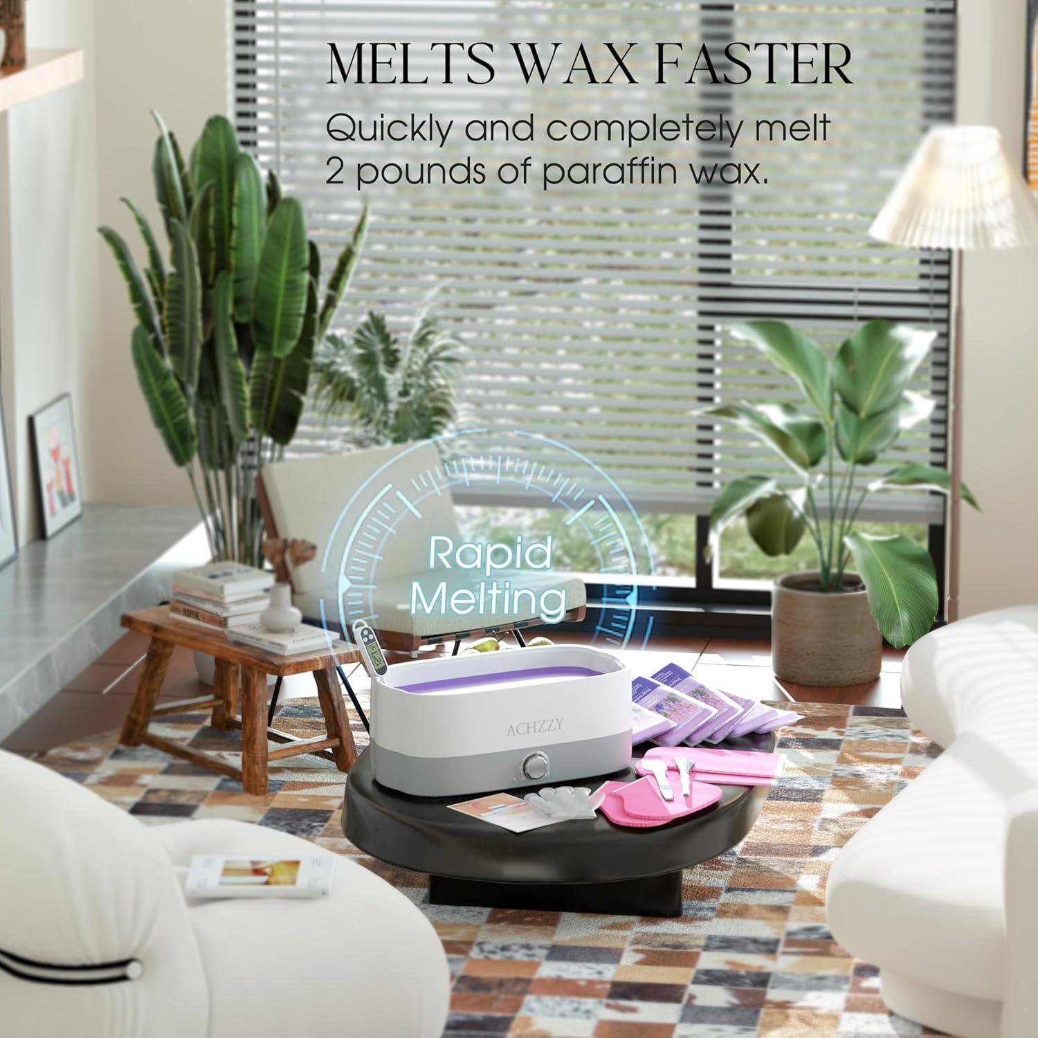 Máquina de Cera de Parafina Achzzy 4000ml para Manos y Pies