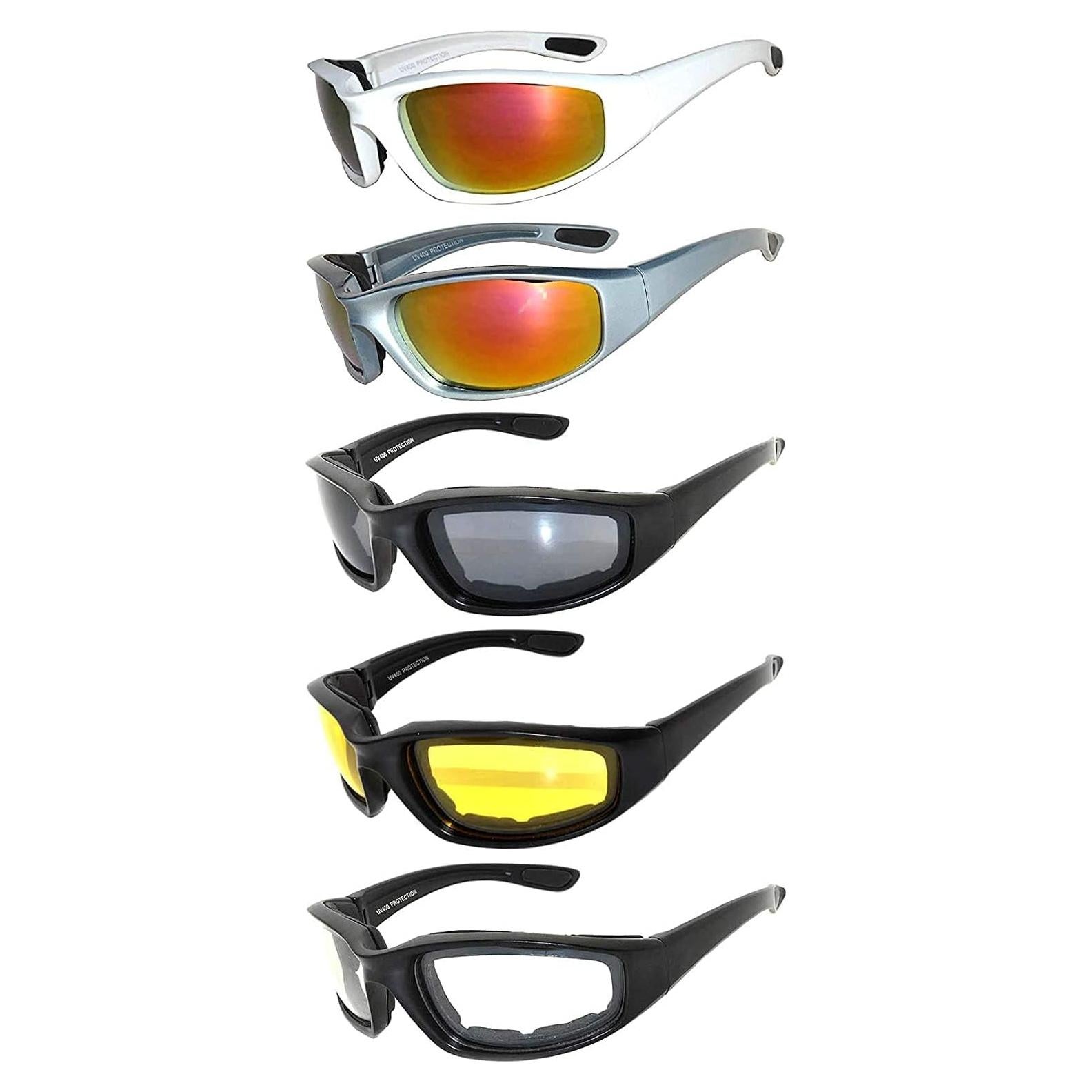 Gafas de Sol Deportivas Unisex UV400 - Paquete de 5 Colores