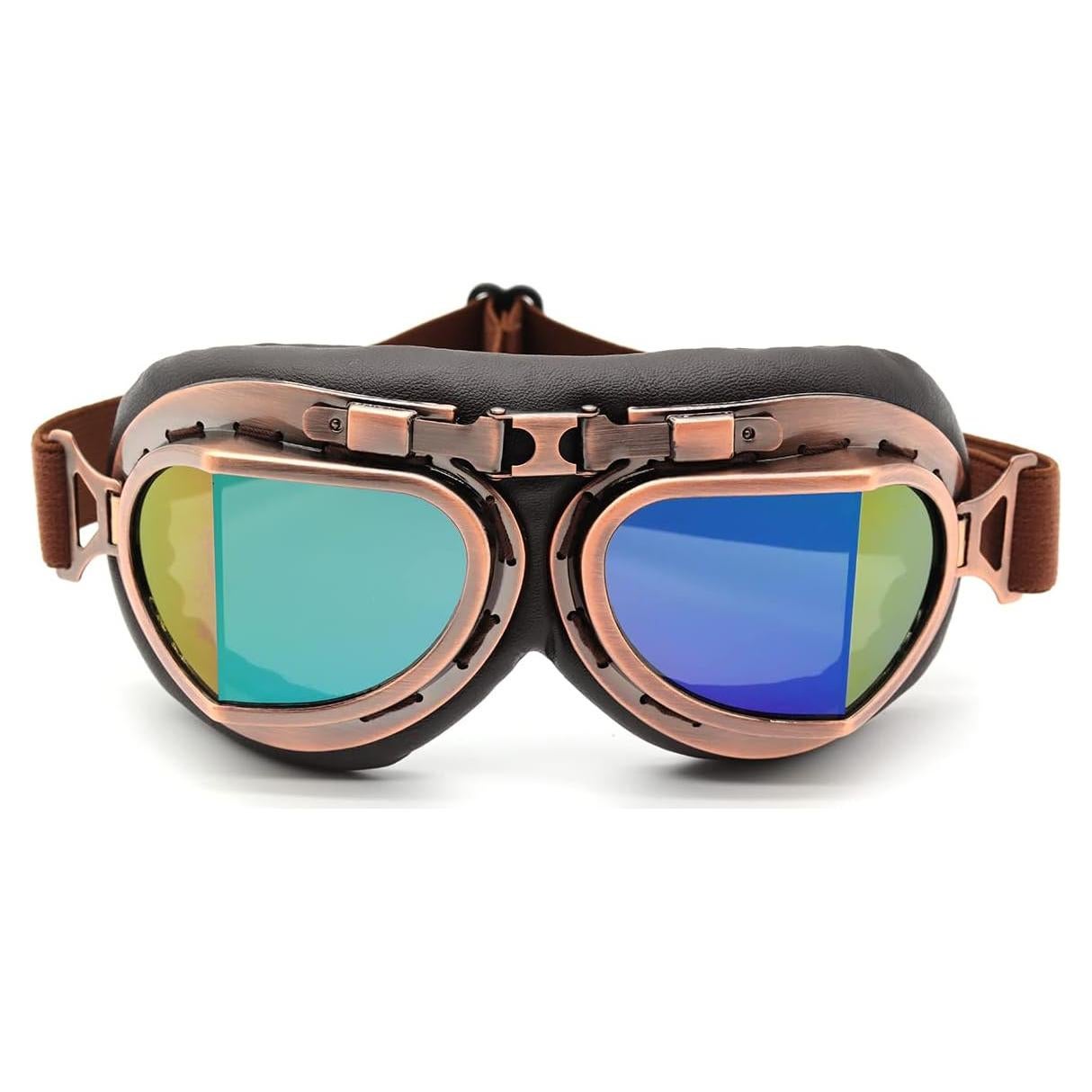 Gafas de piloto Kucehiup con lentes cobre y protección UV