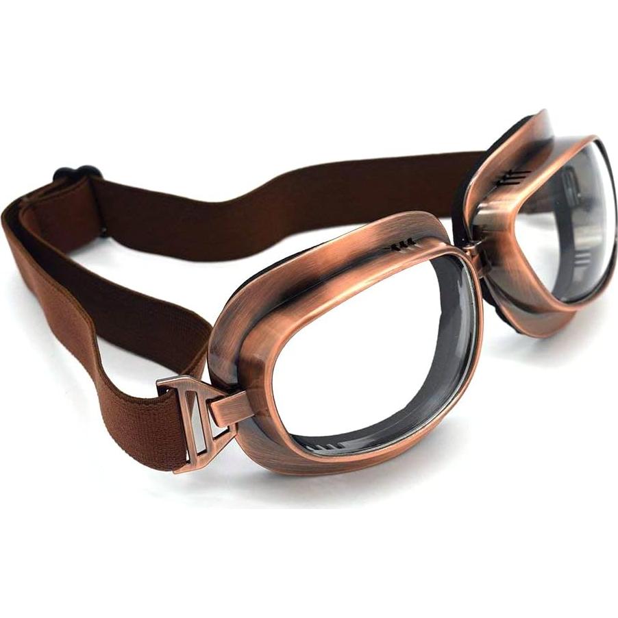 Gafas de piloto Kucehiup con lentes transparentes UV