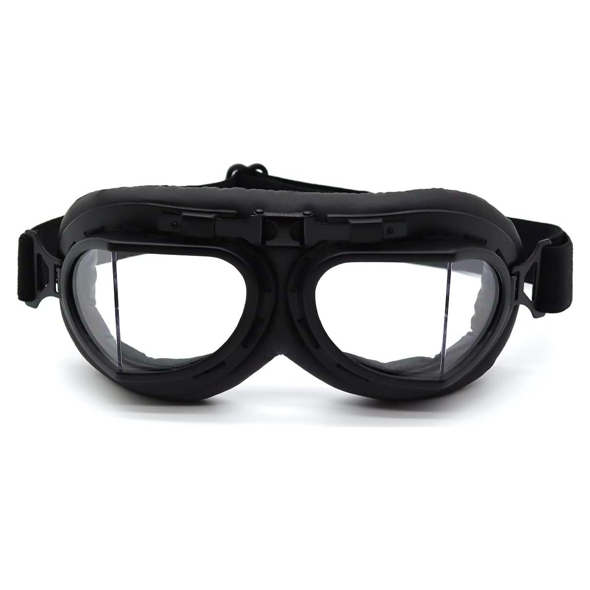 Gafas de piloto Kucehiup con lentes transparentes