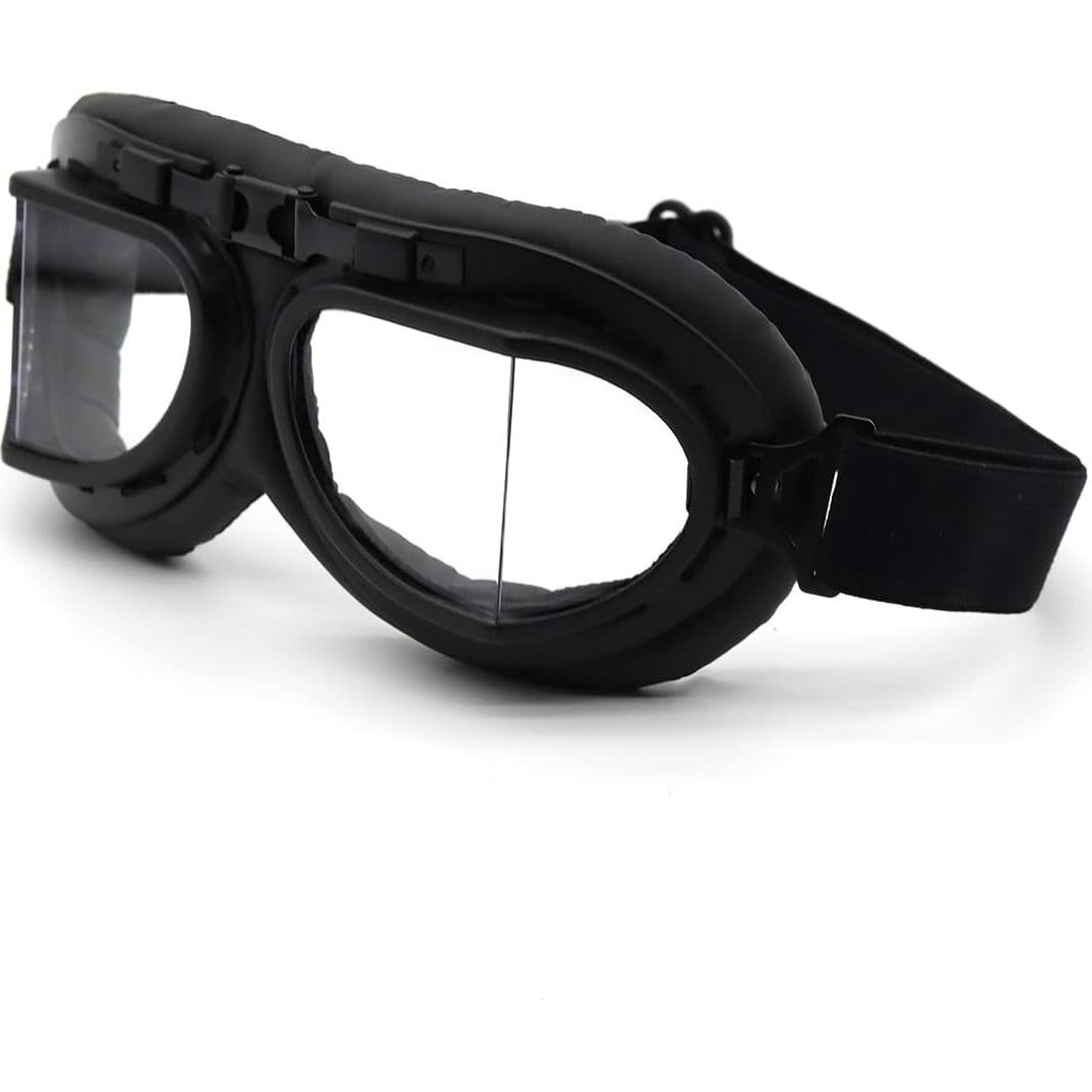 Gafas de piloto Kucehiup con lentes transparentes