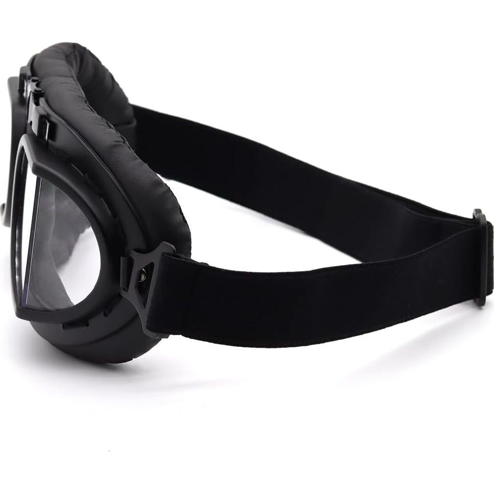 Gafas de piloto Kucehiup con lentes transparentes