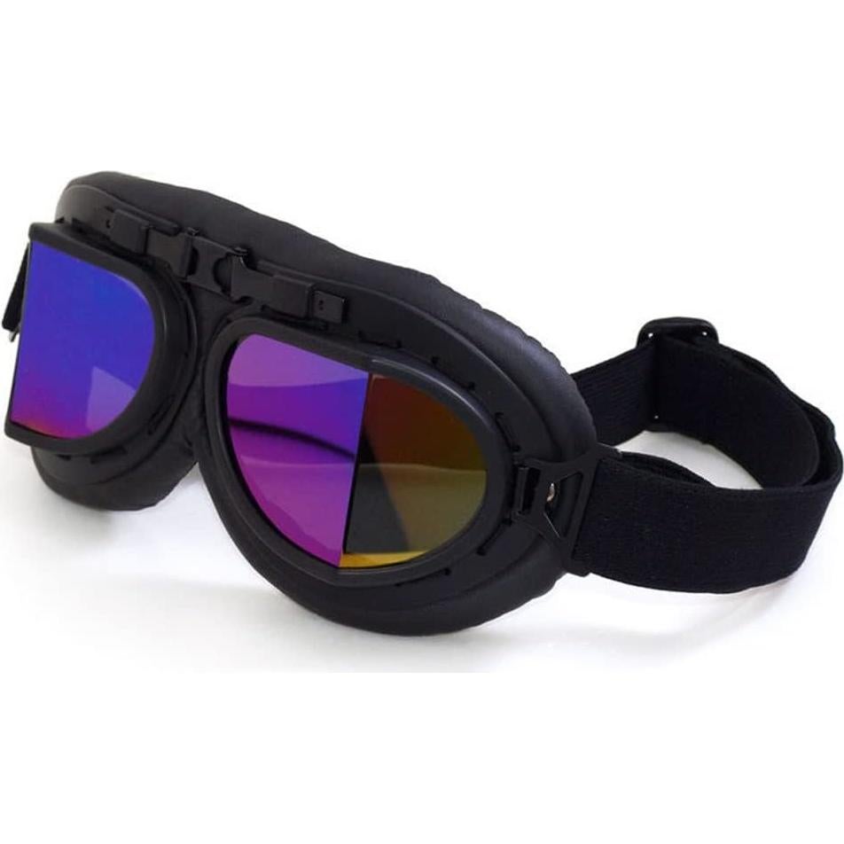 Gafas de piloto vintage Kucehiup UV protección plegables