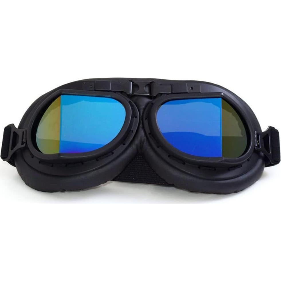 Gafas de piloto vintage Kucehiup UV protección plegables