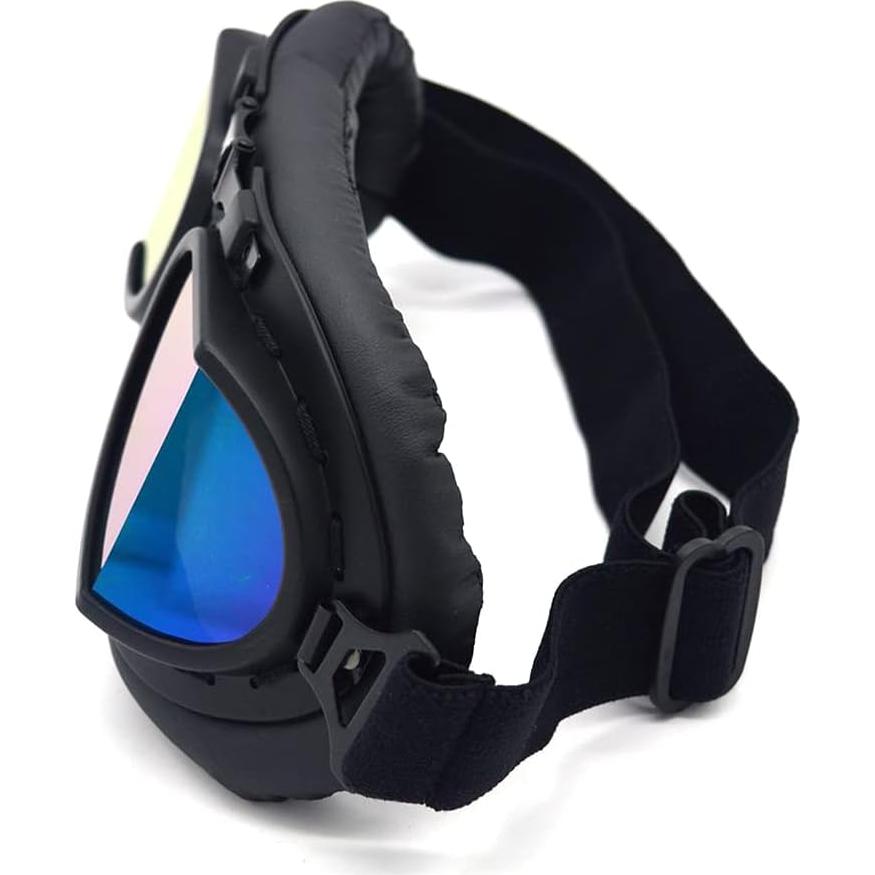 Gafas de piloto vintage Kucehiup UV protección plegables