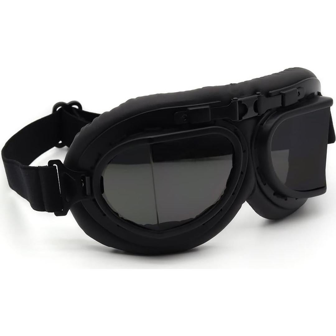 Gafas de piloto vintage Kucehiup UV protección plegables