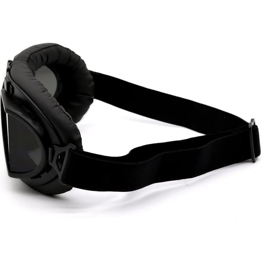 Gafas de piloto vintage Kucehiup UV protección plegables