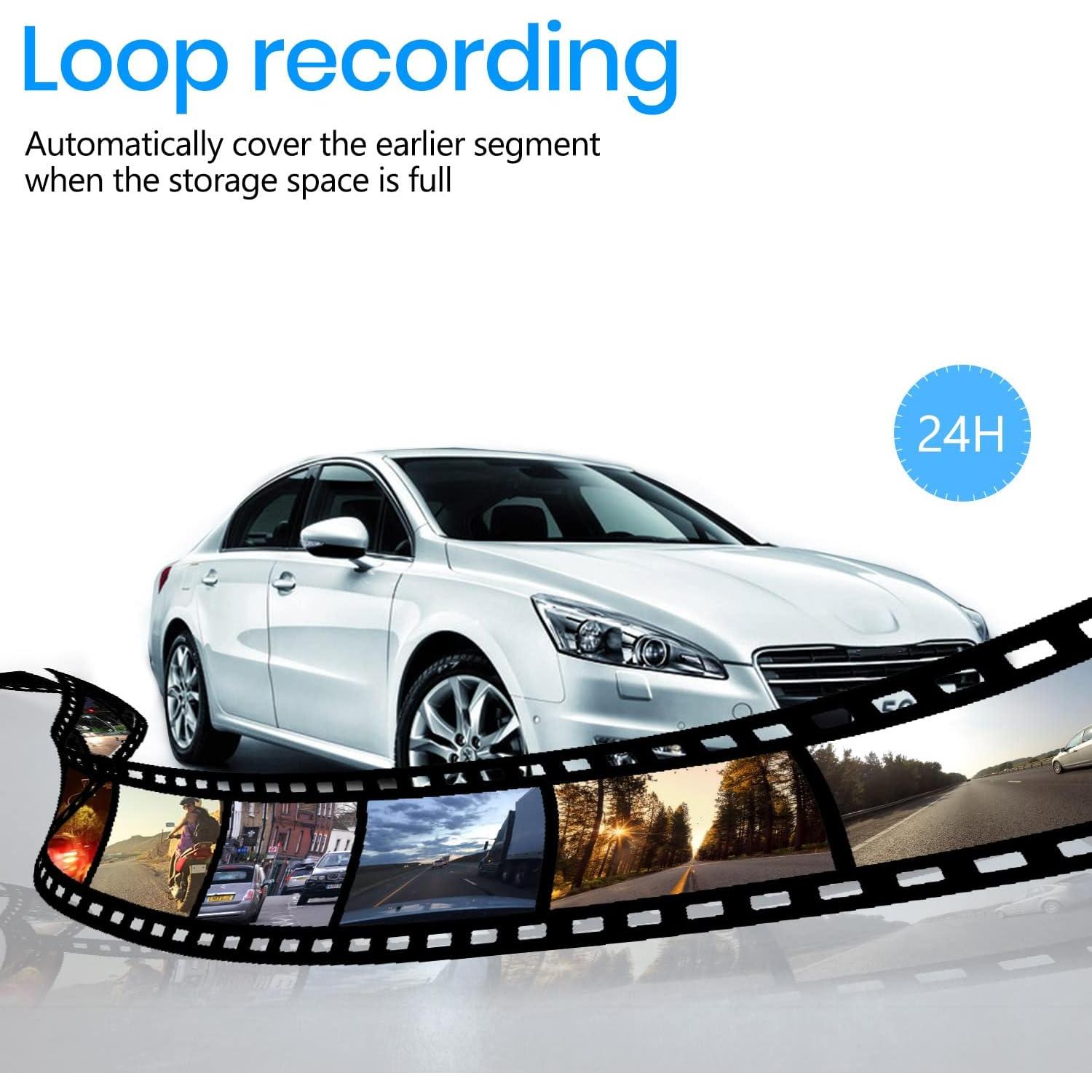 Cámara de Espejo Retrovisor AUTO-VOX T9 9.35" 1080P con Grabación