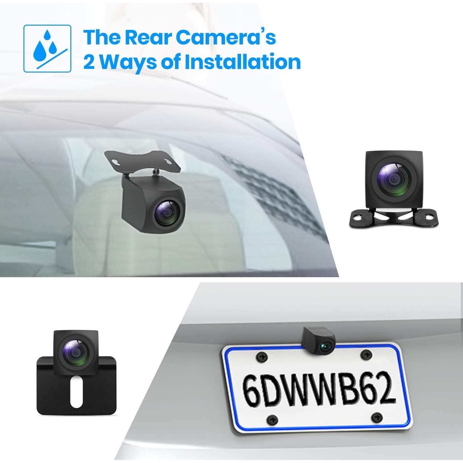 Cámara de Espejo Retrovisor AUTO-VOX T9 9.35" 1080P con Grabación